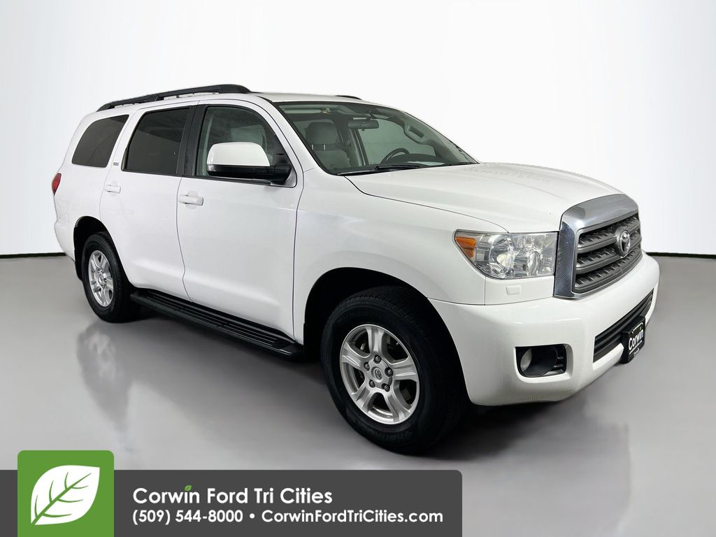 Super White 2017 Toyota Sequoia SUV / Crossover Four-Wheel Drive 6-Speed Automatic