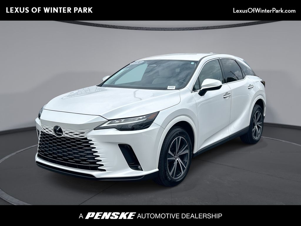 Eminent White Pearl 2024 Lexus RX SUV / Crossover Front-Wheel Drive 8-Speed Automatic