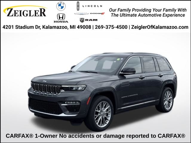Baltic Gray Metallic Clearcoat 2025 Jeep Grand Cherokee SUV / Crossover Four-Wheel Drive 8-Speed Automatic