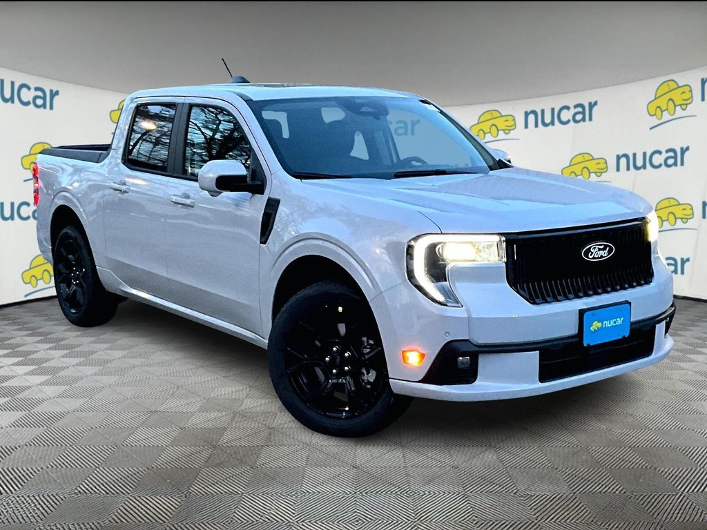 White Metallic 2026 Ford Maverick Pickup Truck All-Wheel Drive 7-Speed Automatic