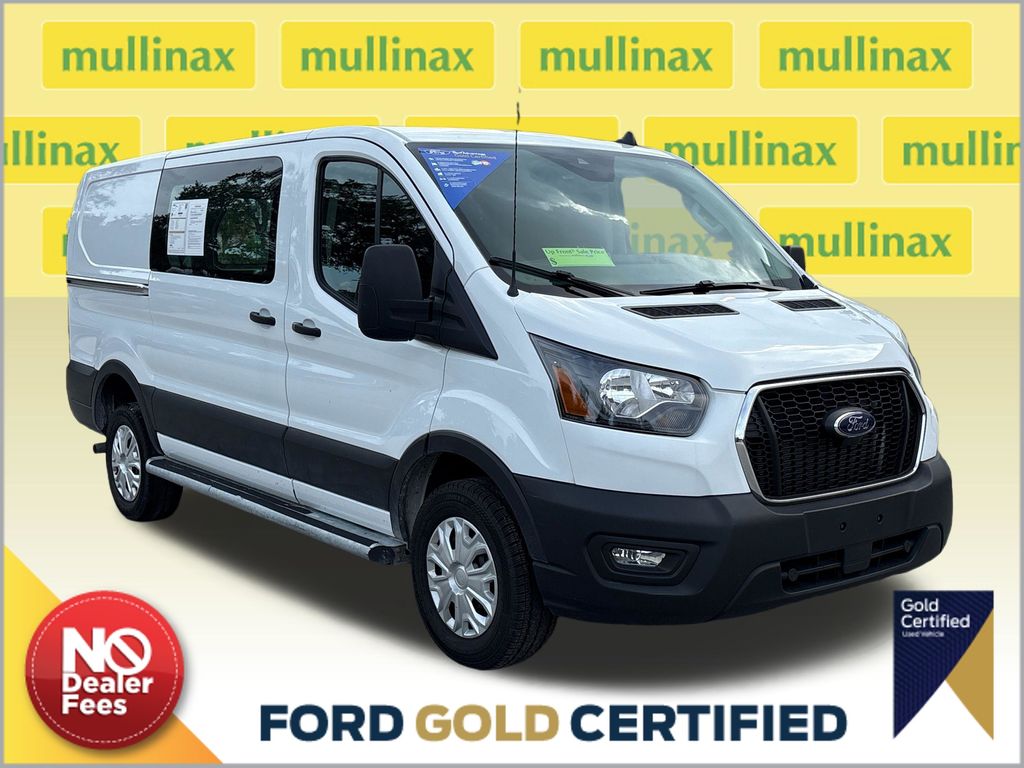 Oxford White 2025 Ford Transit Cargo Van Rear-Wheel Drive 