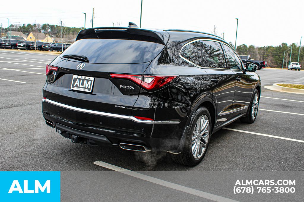 Used 2024 Black Acura Advance image 6