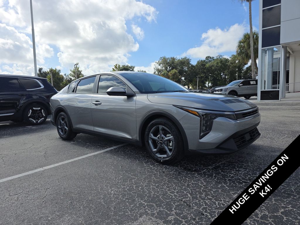 new 2025 Kia K4 car, priced at $19,784
