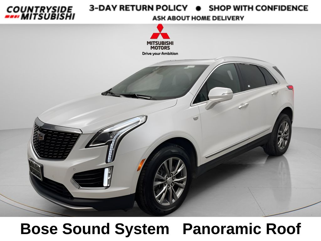 Crystal White Tricoat 2023 Cadillac XT5 Premium Luxury AWD SUV / Crossover Four-Wheel Drive 9-Speed Automatic
