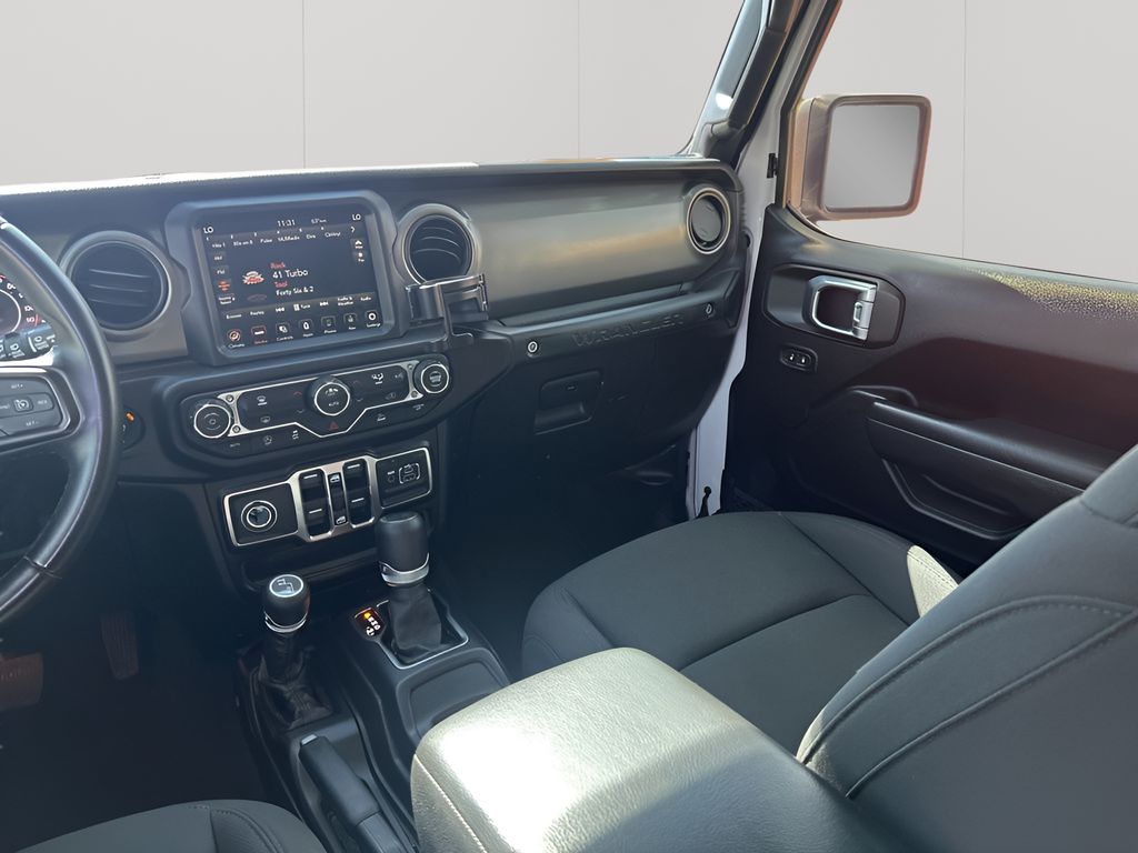 Used 2022 White Jeep Unlimited Sport S image 23