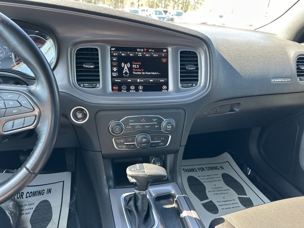 2023 Pitch Black Clearcoat Dodge Charger GT RWD Sedan