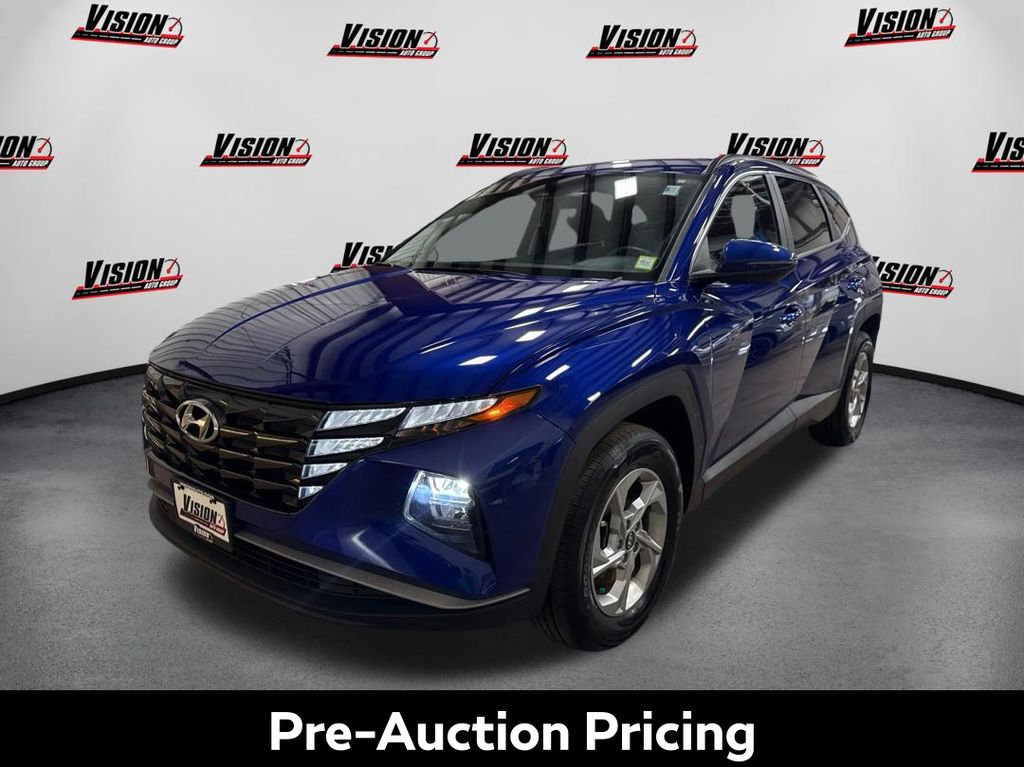 Intense Blue 2023 Hyundai Tucson SEL AWD SUV / Crossover All-Wheel Drive 8-Speed Automatic
