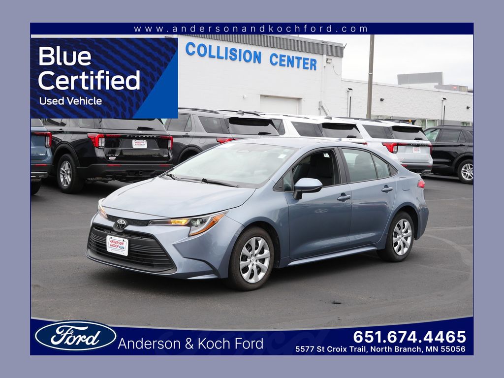 Celestite 2025 Toyota Corolla Sedan Front-Wheel Drive Continuously Variable Transmission
