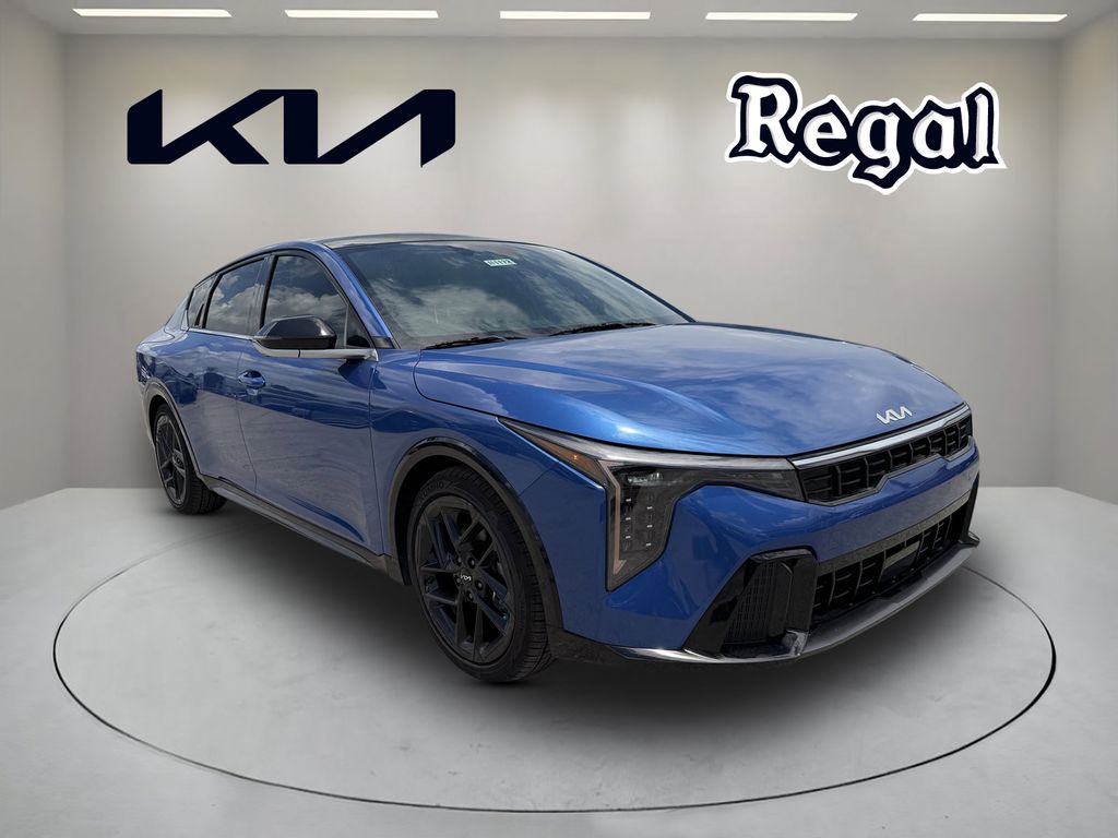 Wave Blue 2025 Kia K4 Sedan Front-Wheel Drive 8-Speed Automatic