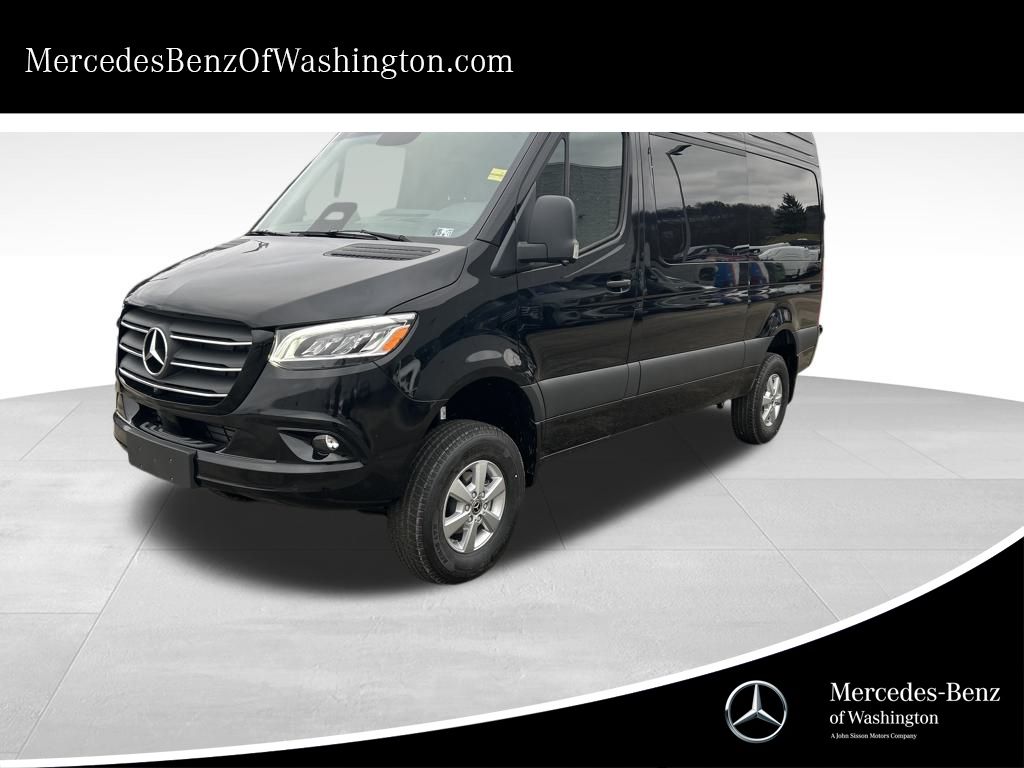 2026 Mercedes-Benz Sprinter 2500 Passenger 144 WB Black at John Sisson Motors