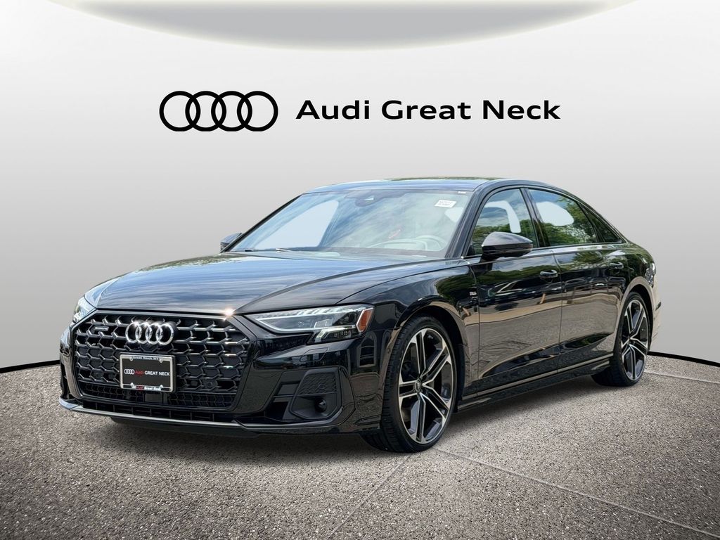 Black Metallic 2026 Audi A8 Sedan All-Wheel Drive 8-Speed Automatic