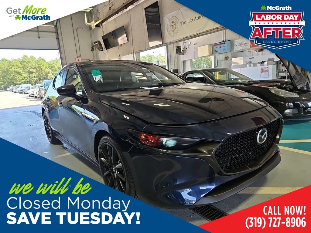 Deep Crystal Blue Mica 2024 Mazda MAZDA3 Hatchback Front-Wheel Drive 6-Speed Automatic