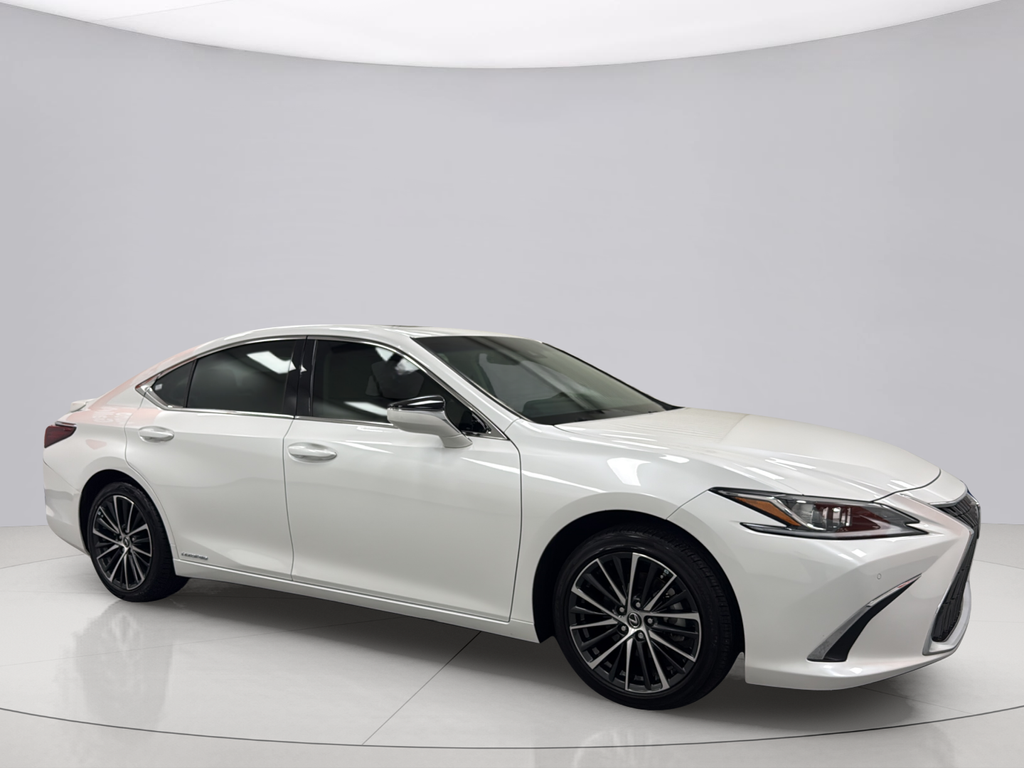 White Pearl 2022 Lexus ES Hybrid Sedan Front-Wheel Drive Continuously Variable Transmission