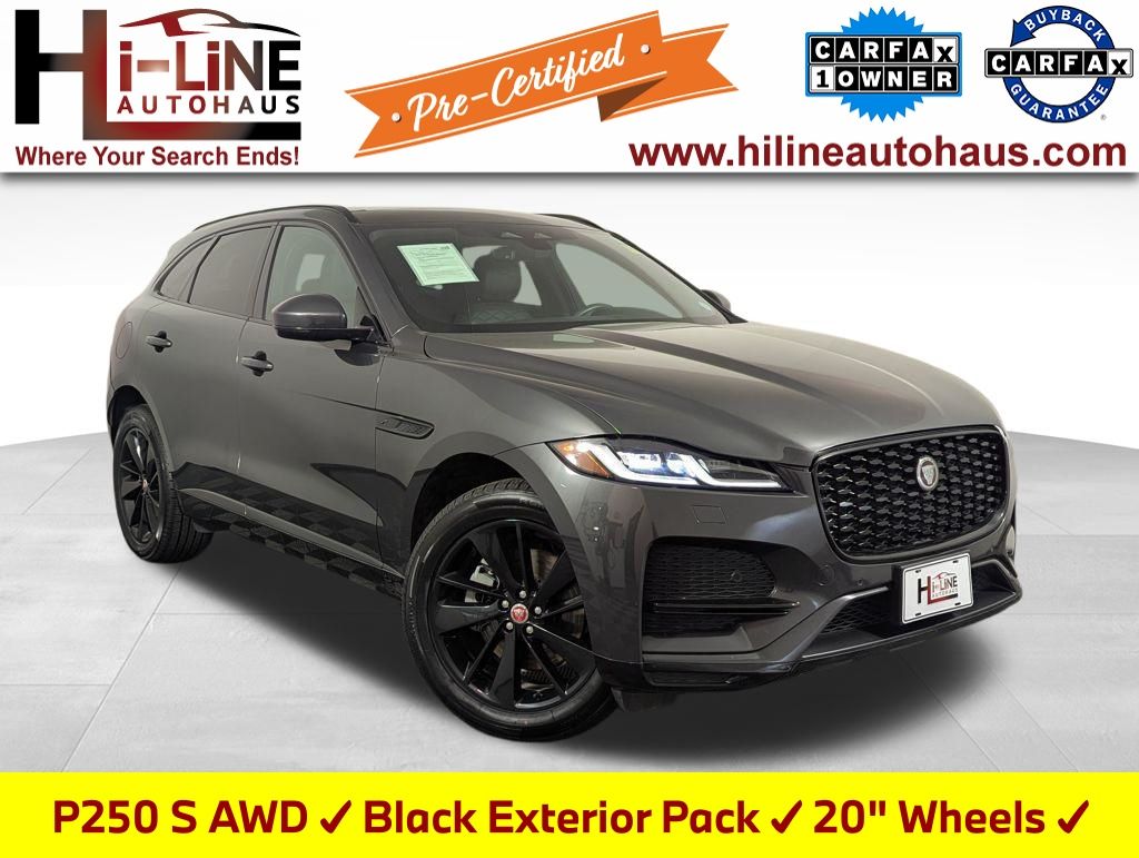 Carpathian Gray 2023 Jaguar F-PACE P250 S AWD SUV / Crossover All-Wheel Drive 8-Speed Automatic