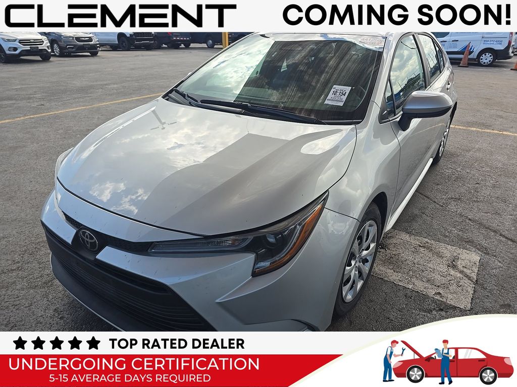 Classic Silver Metallic 2025 Toyota Corolla Sedan Front-Wheel Drive Continuously Variable Transmission