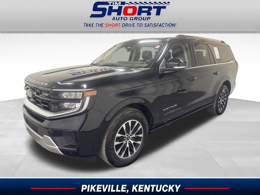 Black Metallic 2025 Ford Expedition MAX Platinum 4WD SUV / Crossover Four-Wheel Drive Automatic