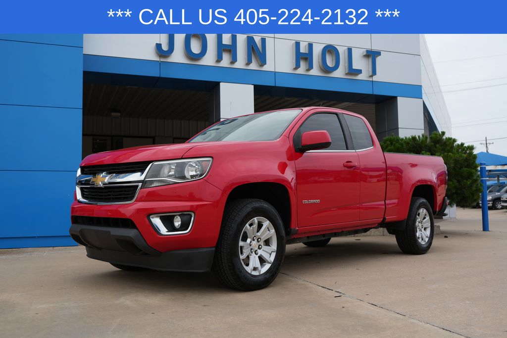 Red Hot 2018 Chevrolet Colorado LT Extended Cab LB 4WD Pickup Truck Four-Wheel Drive 6-Speed Automatic