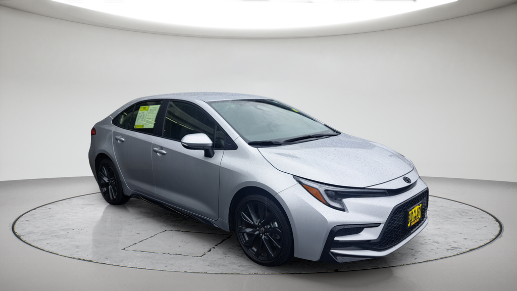Classic Silver Metallic 2026 Toyota Corolla Sedan Front-Wheel Drive Continuously Variable Transmission