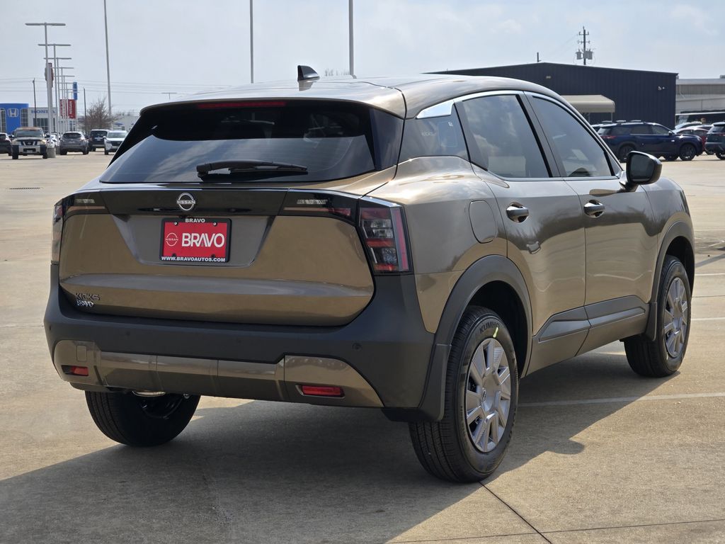 2026 Nissan Kicks S Brown at Bravo Nissan