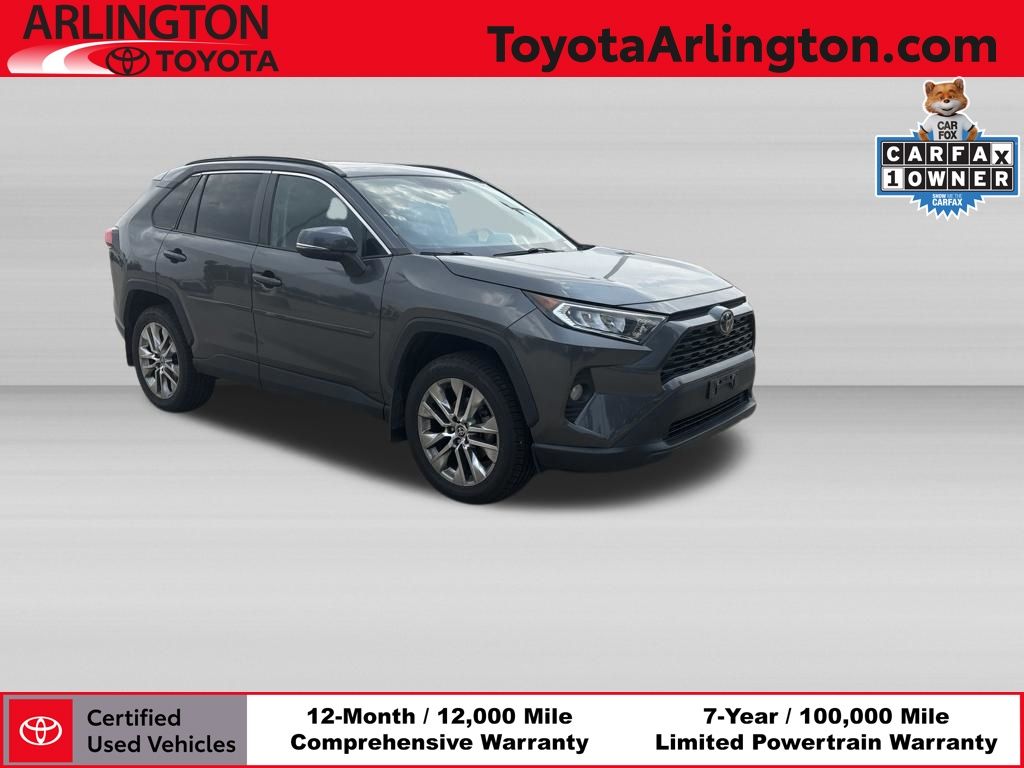 Magnetic Gray Metallic 2021 Toyota RAV4 SUV / Crossover All-Wheel Drive 8-Speed Automatic