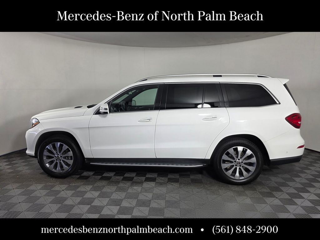 Used 2018 White Mercedes-Benz GLS 450 image 3