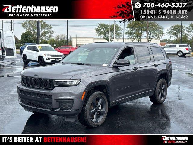Gray Metallic 2025 Jeep Grand Cherokee L SUV / Crossover Four-Wheel Drive 8-Speed Automatic