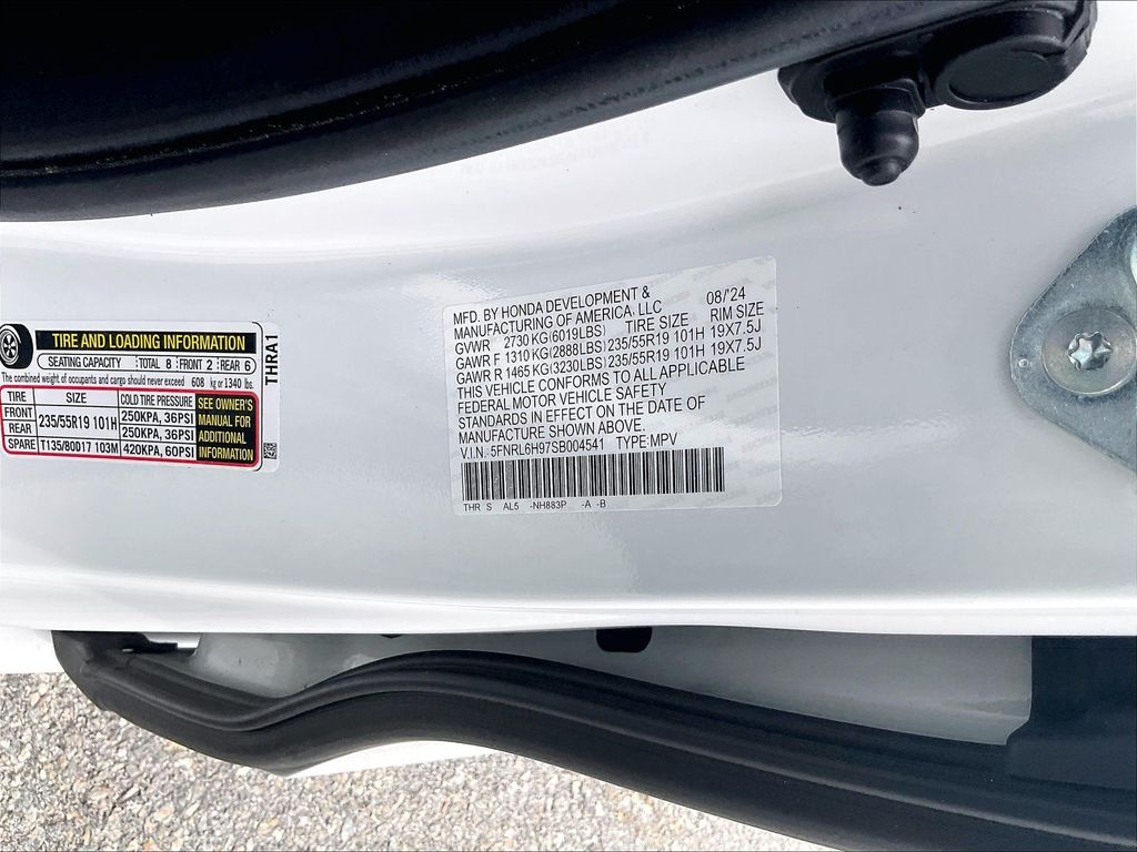 2025 Honda Odyssey — photo 36