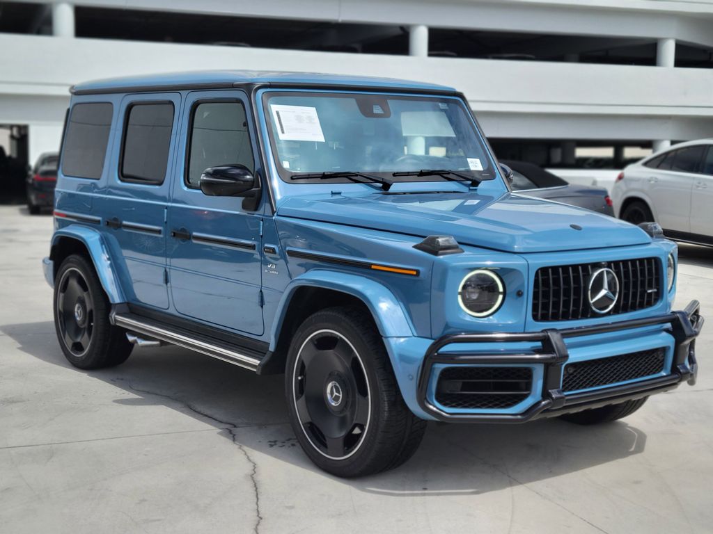 G manufaktur China Blue 2023 Mercedes-Benz G-Class AMG G 63 4MATIC SUV / Crossover All-Wheel Drive 9-Speed Automatic