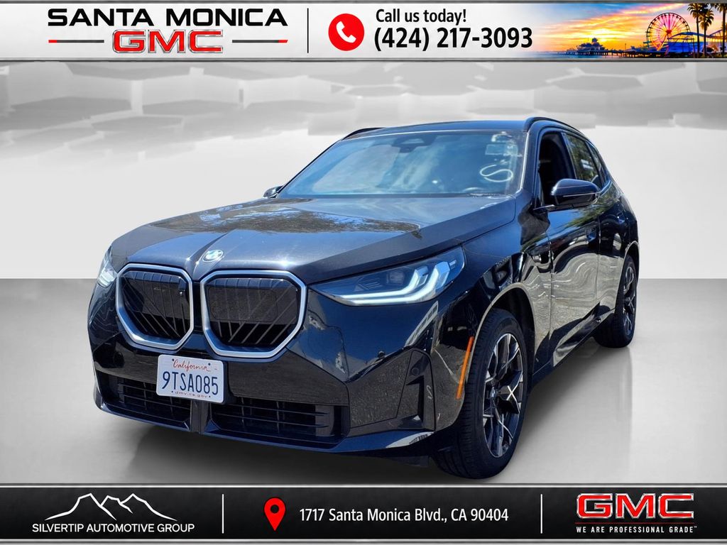 Black Sapphire Metallic 2025 BMW X3 SUV / Crossover All-Wheel Drive 8-Speed Automatic