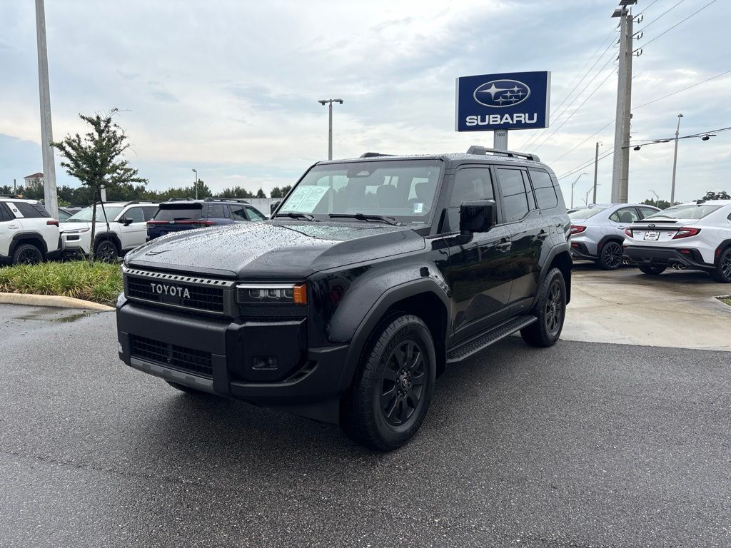 Black 2024 Toyota Land Cruiser SUV / Crossover Four-Wheel Drive 8-Speed Automatic