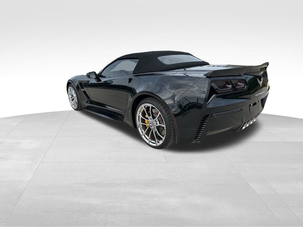 2017 Black Chevrolet Corvette Grand Sport RWD Convertible
