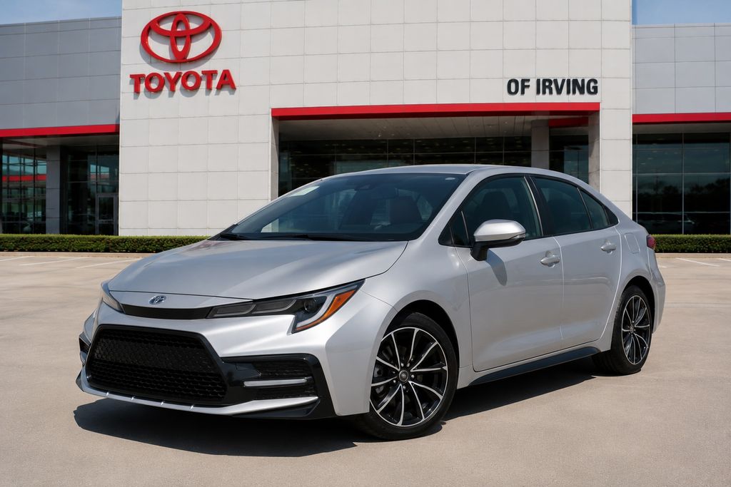 Classic Silver Metallic 2023 Toyota Corolla Sedan Front-Wheel Drive Continuously Variable Transmission