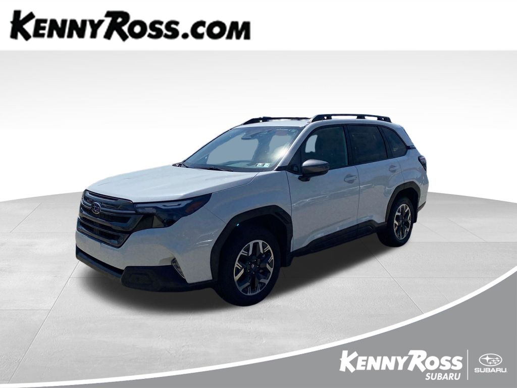 Crystal White Pearl 2026 Subaru Forester SUV / Crossover All-Wheel Drive Continuously Variable Transmission