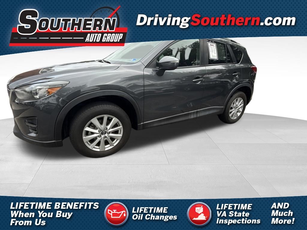Meteor Gray Mica 2016 Mazda CX-5 SUV / Crossover Front-Wheel Drive 6-Speed Automatic