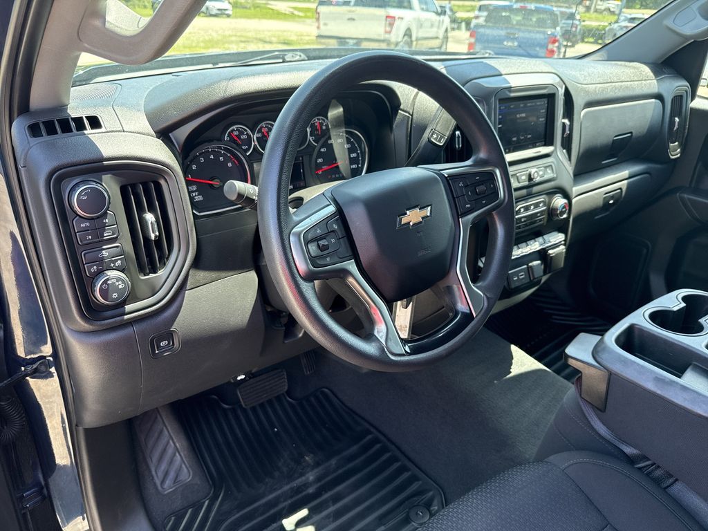 2021 Chevrolet Silverado 1500 Custom Blue at Bravo Nissan