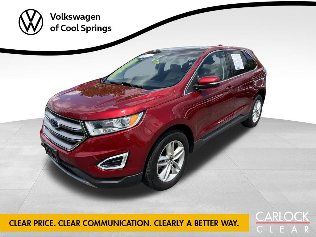 Ruby Red Metallic 2015 Ford Edge SUV / Crossover All-Wheel Drive 6-Speed Automatic