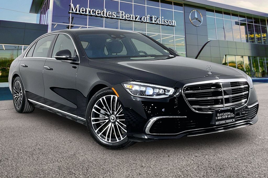 Black 2026 Mercedes-Benz S-Class S 580 4MATIC Sedan All-Wheel Drive 9-Speed Automatic