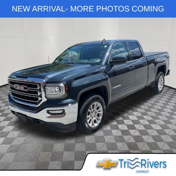 Dark Slate Metallic 2017 GMC Sierra 1500 Pickup Truck Four-Wheel Drive 6-Speed Automatic Overdrive