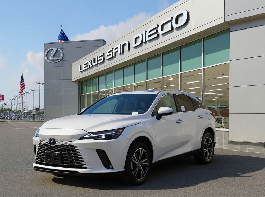Eminent White Pearl 2026 Lexus RX 350 Premium FWD SUV / Crossover Front-Wheel Drive 8-Speed Automatic