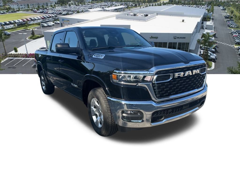Certified 2025 RAM Ram 1500 Pickup Big Horn/Lone Star with VIN 1C6SRFFP7SN534552 for sale in Miami, FL