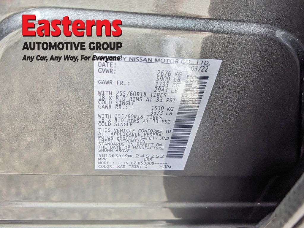 2022 Nissan Pathfinder SV - Photo 39