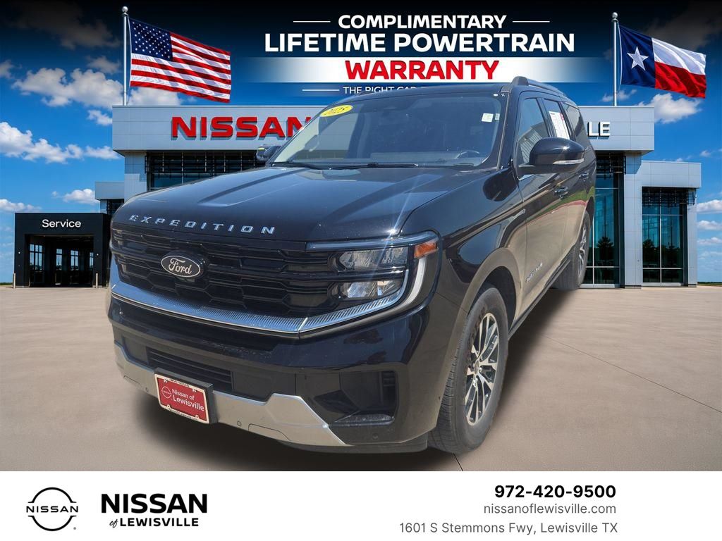 Black Metallic 2025 Ford Expedition SUV / Crossover Four-Wheel Drive Automatic