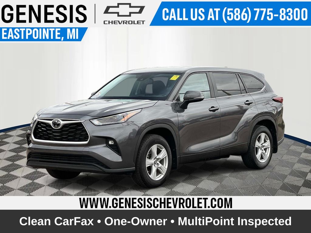 Magnetic Gray Metallic 2024 Toyota Highlander SUV / Crossover All-Wheel Drive 8-Speed Automatic