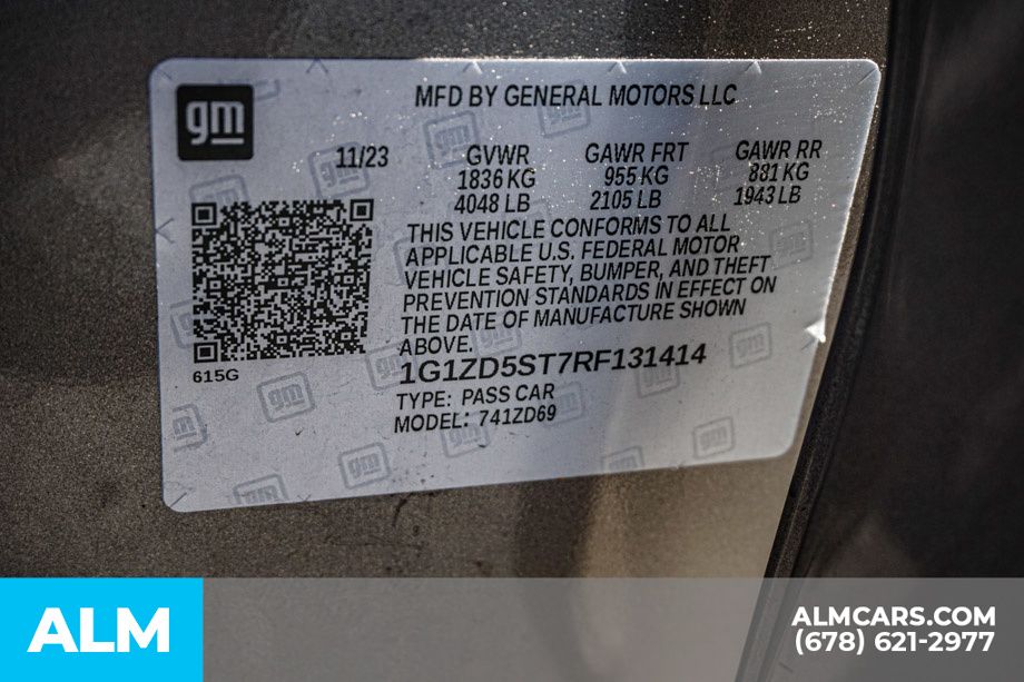 Used 2024 Gray Chevrolet LT image 57