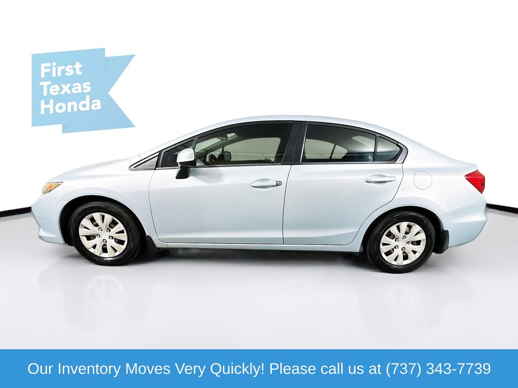 Used Car 2012 Honda Civic  Lx For Sale Under $10,000 In Austin, Texas