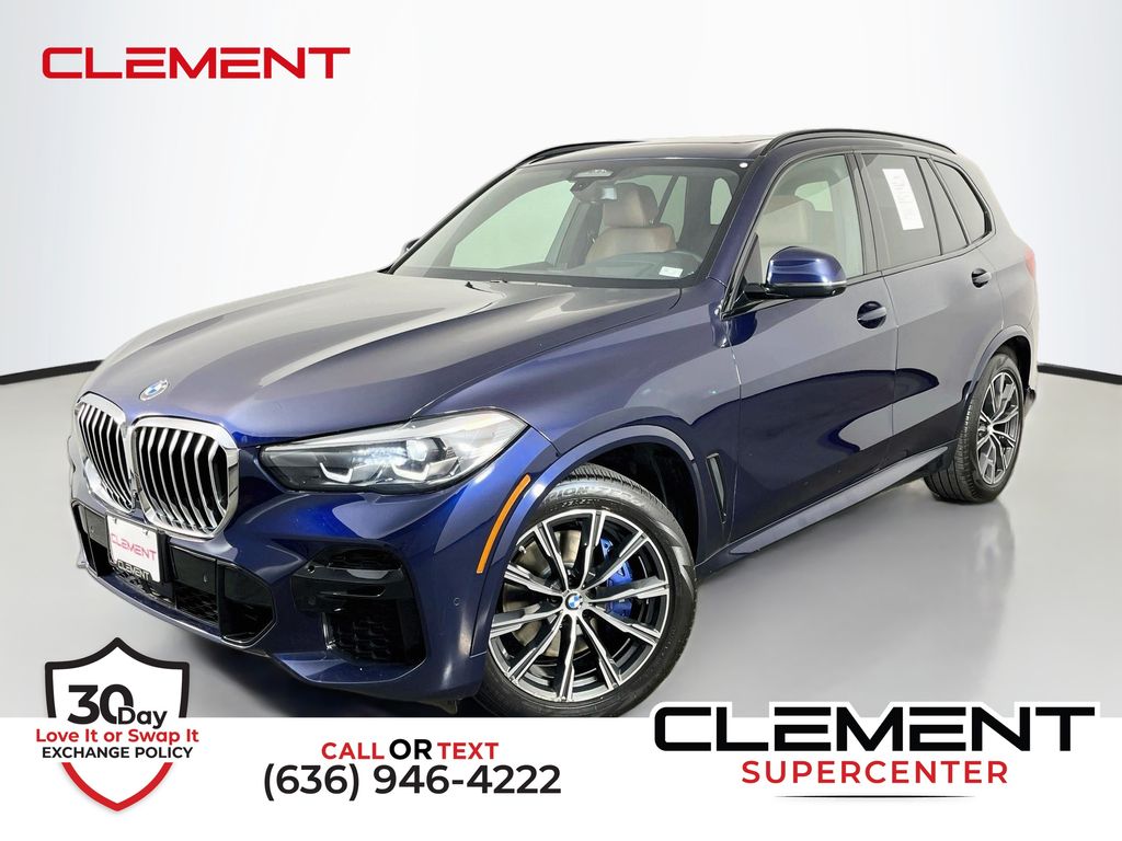 Tanzanite Blue II Metallic 2022 BMW X5 SUV / Crossover All-Wheel Drive 8-Speed Automatic