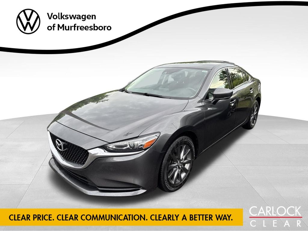 Machine Gray Metallic 2018 Mazda MAZDA6 Sport Sedan FWD Sedan Front-Wheel Drive 6-Speed Automatic