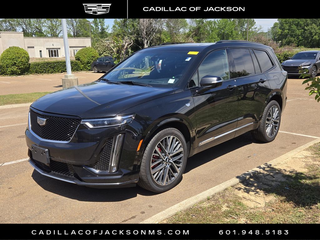 Black 2024 Cadillac XT6 Sport AWD SUV / Crossover Four-Wheel Drive 9-Speed Automatic