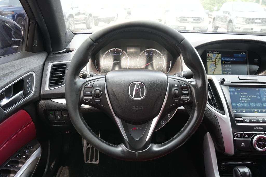 2019 Acura TLX 2.4L Technology Pkg w/A-Spec Pkg Blue at Emmons Autoplex