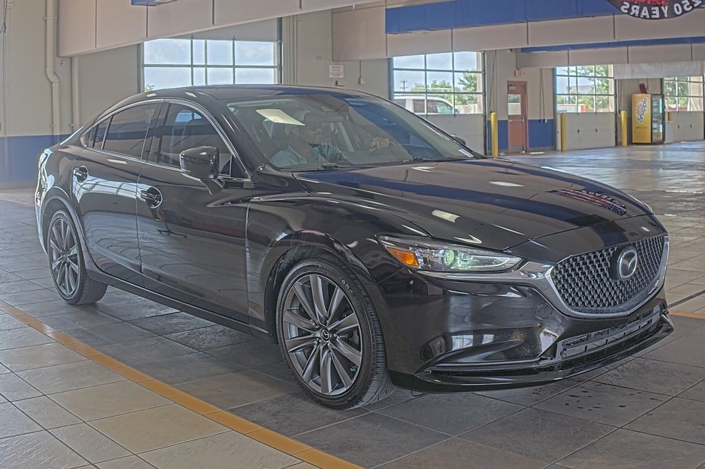 Jet Black Mica 2020 Mazda MAZDA6 Sedan Front-Wheel Drive 6-Speed Automatic